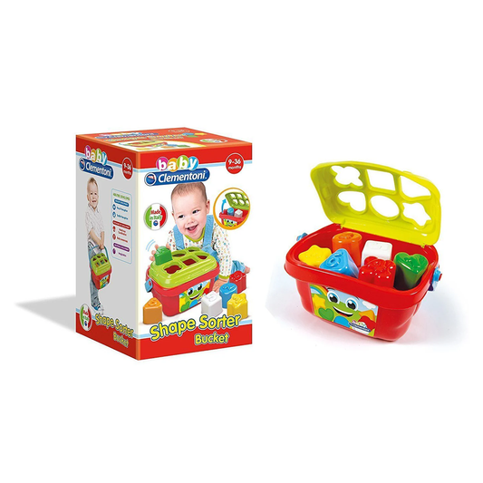 Clementoni Secchiello Forme e Colori 17106 - 8005125171064 - DarSaGiocattoli