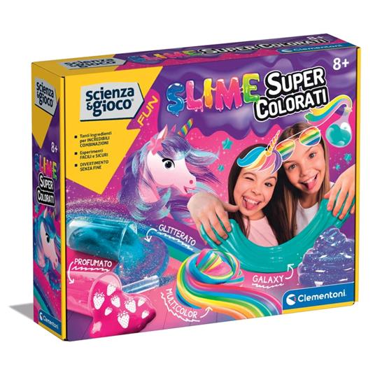 Clementoni Slime Super Colorati 19355 - 8005125193554 - DarSaGiocattoli