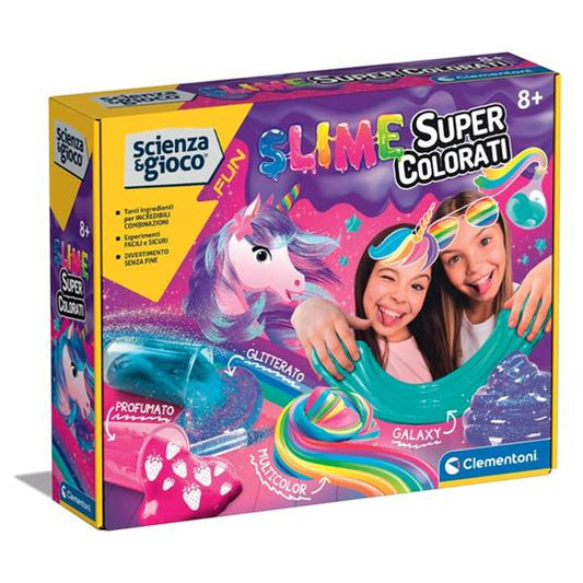 Clementoni Slime Super Colorati 19355 - 8005125193554 - DarSaGiocattoli