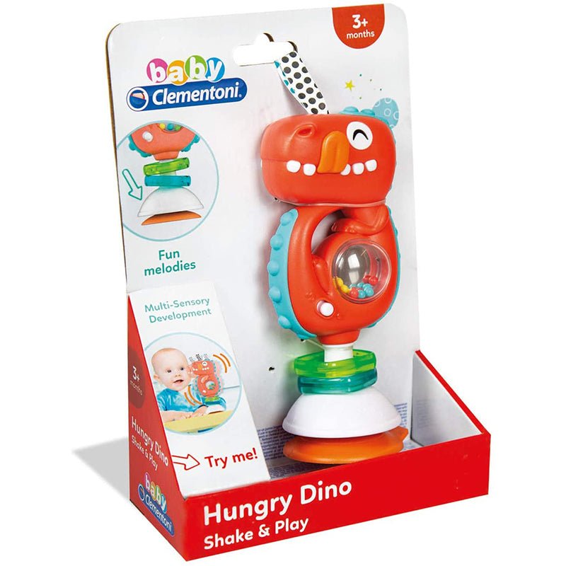 Clementoni Sonaglio Dinosauro Interattivo 17330 - 8005125173303 - DarSaGiocattoli