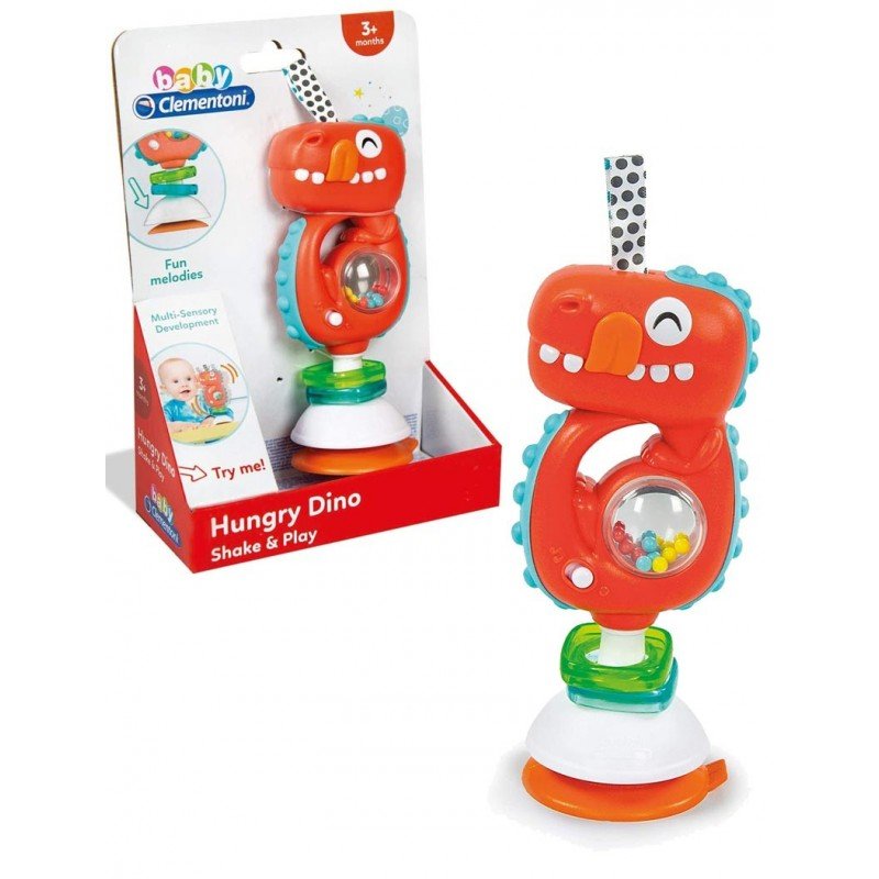 Clementoni Sonaglio Dinosauro Interattivo 17330 - 8005125173303 - DarSaGiocattoli