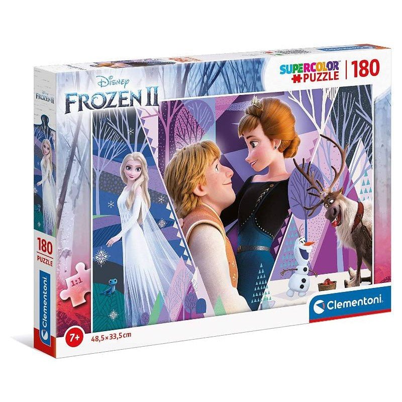 Clementoni Supercolor Puzzle Disney Frozen 2 - 180 Pezzi 29309 - 8005125293094 - DarSaGiocattoli