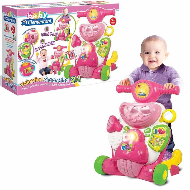 Clementoni Valentina Scooterina Primi Passi 17851 - 8005125178513 - DarSaGiocattoli
