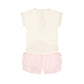 Completo Bambina 2 Pezzi Pantaloncini e T-Shirt Rosa Dirkje N58423 - 8720815587498 - DarSaGiocattoli