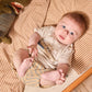 Completo Bambino 2 Pezzi Pantaloncini a Righe e T-Shirt Bianca Dirkje N58551 - 8720815590849 - DarSaGiocattoli