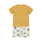Completo Bambino 2 Pezzi Pantaloncini e T-Shirt Arancio Dirkje N58362 - 8720815594427 - DarSaGiocattoli