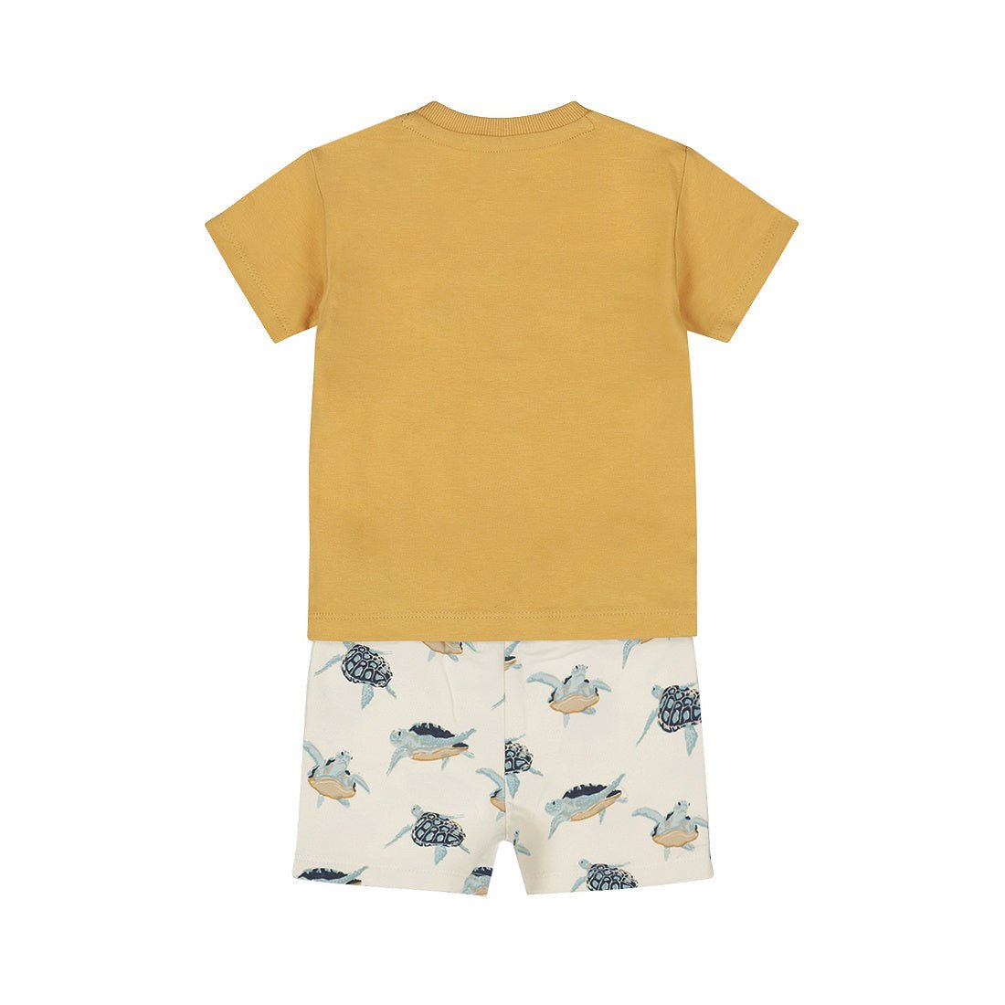 Completo Bambino 2 Pezzi Pantaloncini e T-Shirt Arancio Dirkje N58362 - 8720815594427 - DarSaGiocattoli