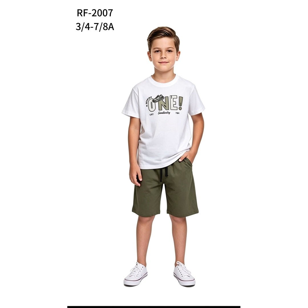 Completo Bambino T - Shrirt e Pantaloncini 3 - 8 Anni Repanda RF - 2007 -  - DarSaGiocattoli