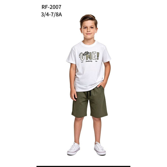 Completo Bambino T - Shrirt e Pantaloncini 3 - 8 Anni Repanda RF - 2007 -  - DarSaGiocattoli