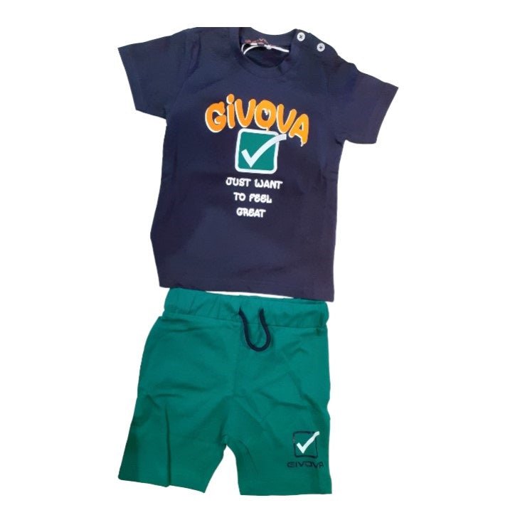 Completo due pezzi bambino 7476K00018 GIVOVA - 8058707079197 - DarSaGiocattoli