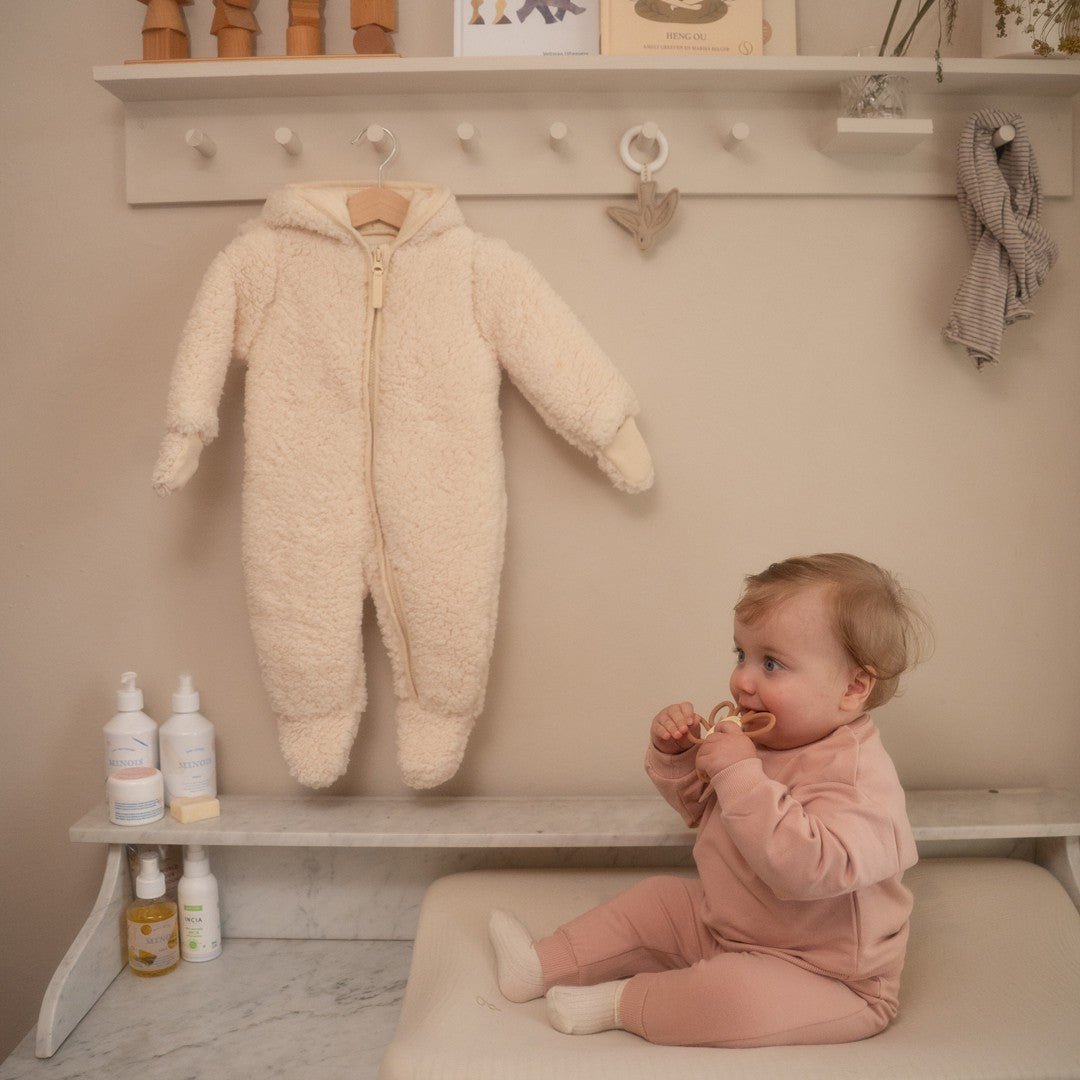 Completo Neonata Dirkje M60301 Felpa Con Rouches e Jogger 3-24 Mesi - 8720815668074 - DarSaGiocattoli