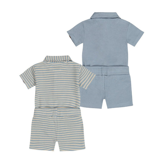 Completo Neonato Pantaloncini e T-Shirt Confezione Da 2 Pezzi Dirkje N58555 - 8720815591181 - DarSaGiocattoli