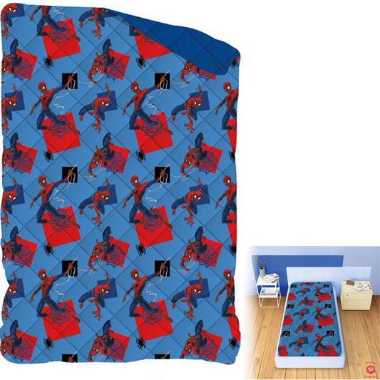 Copriletto Trapuntato Spiderman Spider - Man Bambino Marvel Disney Home SPM1370 - 5949082528918 - DarSaGiocattoli