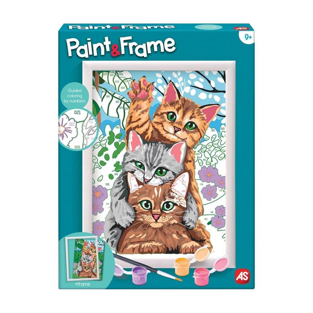 Cornice Funny Kitties Con Colori AS Company 1038 - 41010 - 5203068410100 - DarSaGiocattoli