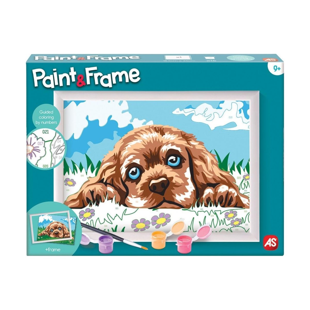 Cornice Loving Puppy Con Colori AS Company 1038 - 41012 - 5203068410124 - DarSaGiocattoli