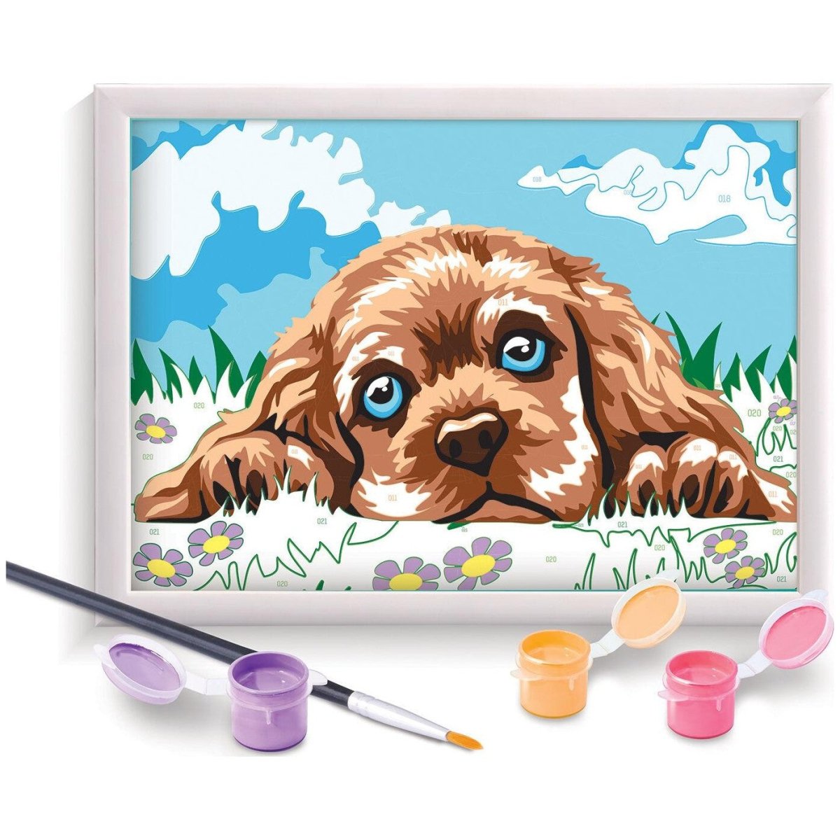 Cornice Loving Puppy Con Colori AS Company 1038 - 41012 - 5203068410124 - DarSaGiocattoli