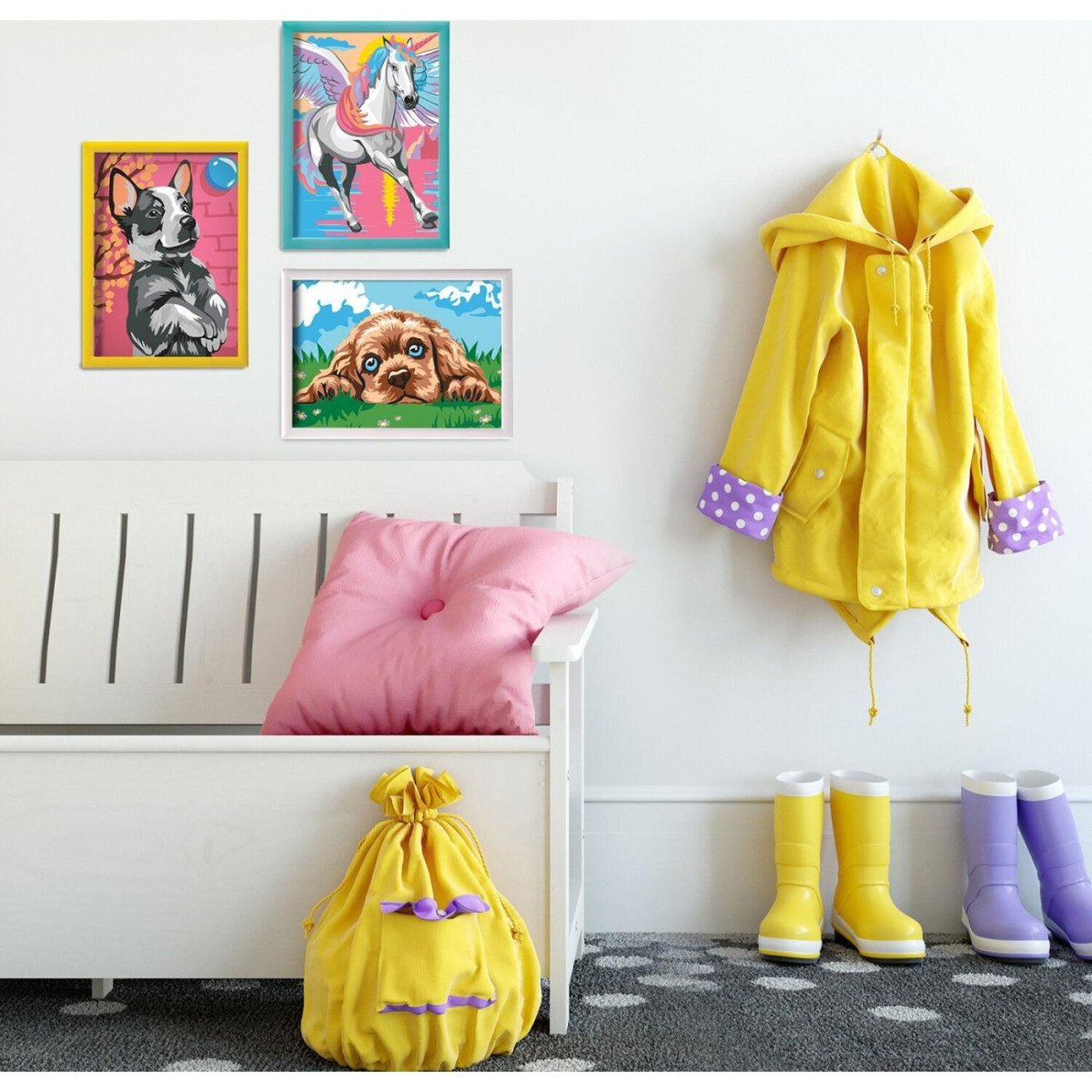 Cornice Loving Puppy Con Colori AS Company 1038 - 41012 - 5203068410124 - DarSaGiocattoli