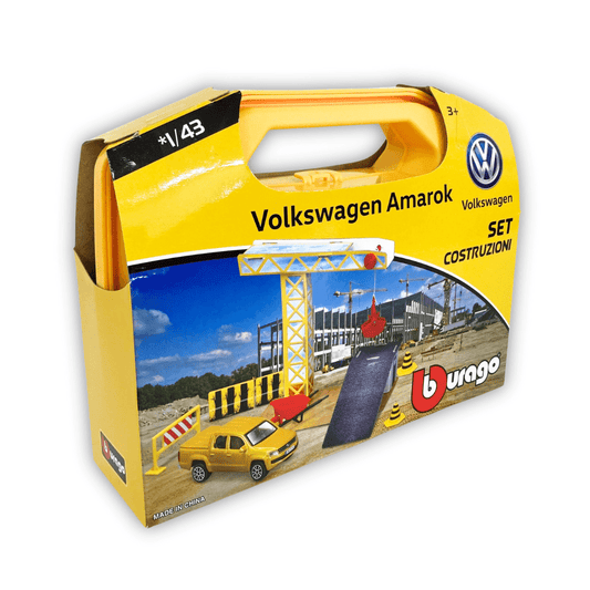 Costruzione 1:43 Con Volkswagen Amarok Pick-up 2019 Burago 1569 - 4893993015696 - DarSaGiocattoli