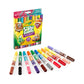 Crayola 10 Pennarelli Profumati Lavabili Doppia Punta Maxi 58 - 8344 - 0071662083441 - DarSaGiocattoli