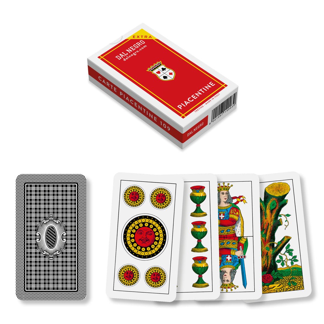 Dal Negro 40 Carte da Gioco Regionali Piacentine 014003 - 8001097140039 - DarSaGiocattoli