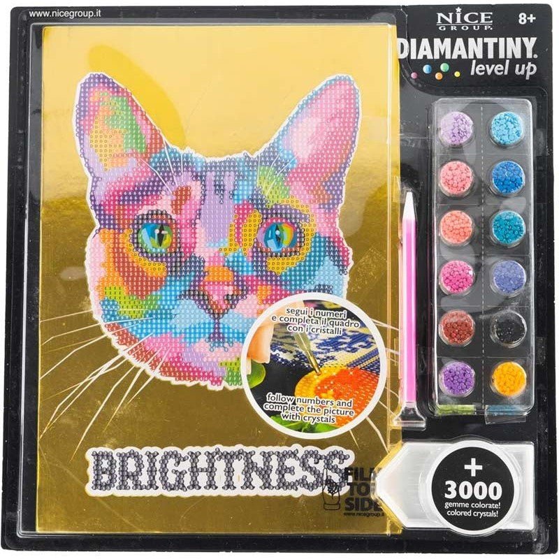Diamantiny Nice Group Level Up Pop Cat Gatto 960054 - 8056779960054 - DarSaGiocattoli