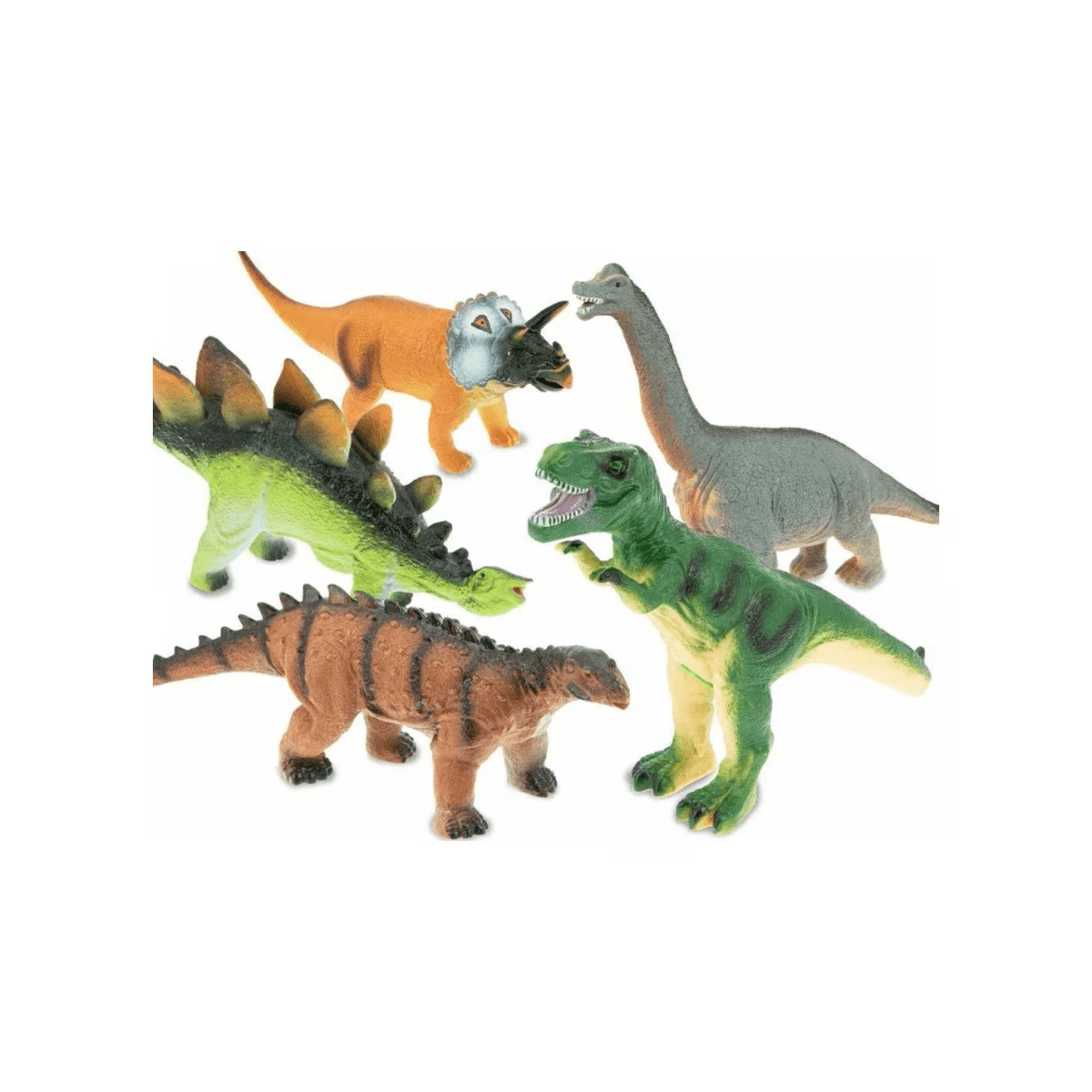 Dinosauri Soffici Con Suono Animali Preistorici Assortiti Teorema - 8017967672159 - DarSaGiocattoli