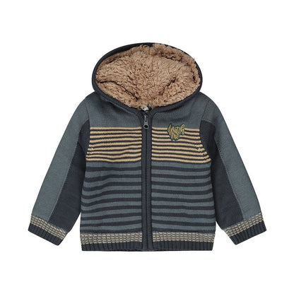 Dirkje Cardigan Imbottito Con Cappuccio Neonato Q52610 - 8720815343933 - DarSaGiocattoli