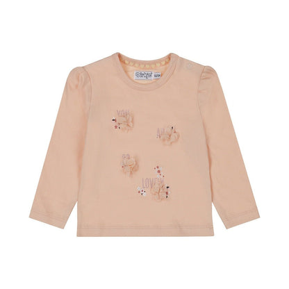 Dirkje T-Shirt a Manica Lunga Neonata Rosa O56325 - 8720815501739 - DarSaGiocattoli