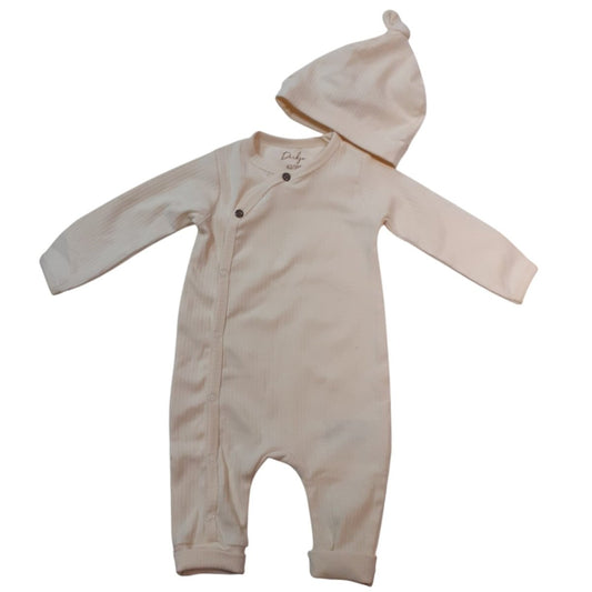 Dirkje Tutina Neonato Unisex + Cappellino In Cotone Biologico WN1240 - 8720815357657 - DarSaGiocattoli