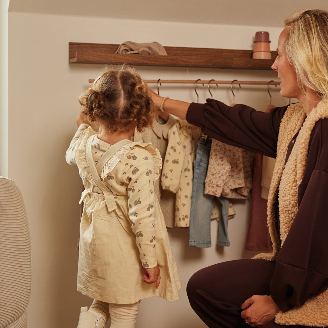 Dirkje Vestito Con Salopette Bambina Bianco Sporco O56372 - 8720815503993 - DarSaGiocattoli