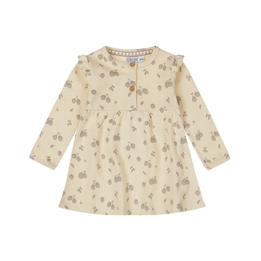 Dirkje Vestito Neonata Bianco Sporco Fantasia O56359 - 8720815502767 - DarSaGiocattoli