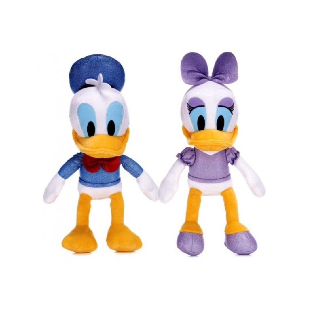 Disney Peluche Parerino e Paperina Assortiti alti 30 cm - 5038104713545 - DarSaGiocattoli