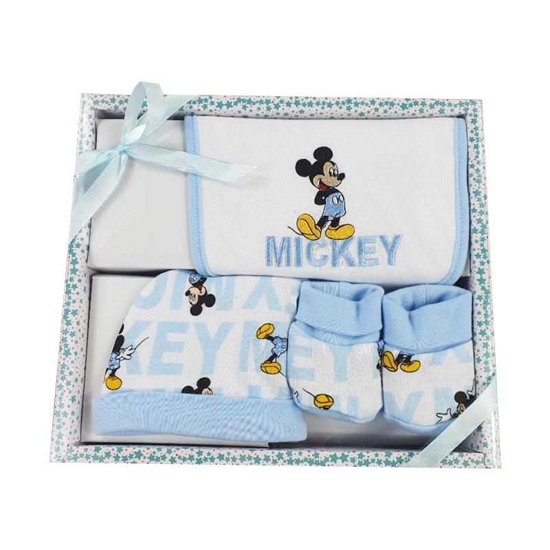 Disney Set Cappellino con Bavetta e Scarpine WR2000/2001 Topolino - Minnie - 8300358749753 - DarSaGiocattoli