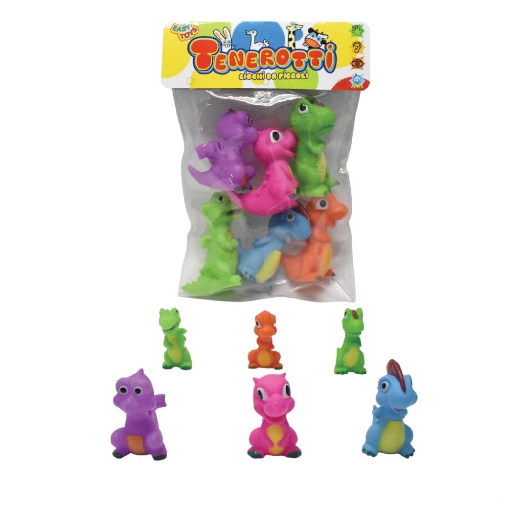 Easy Toys Tenerotti Dinosauri 6 Pezzi 18026 - 8055386180268 - DarSaGiocattoli