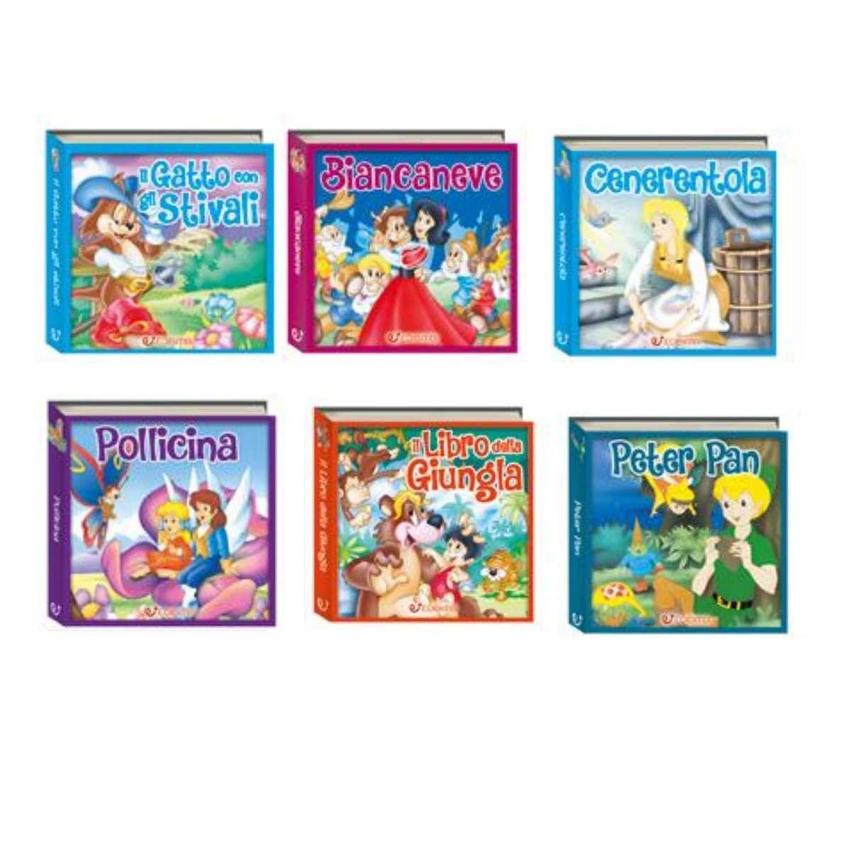 Edibimbi I quadrottini delle fiabe 12 Titoli Assortiti (Sfuso) - 9788855636315 - DarSaGiocattoli