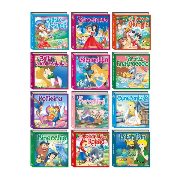 Edibimbi I quadrottini delle fiabe 12 Titoli Assortiti (Sfuso) - 9788855636315 - DarSaGiocattoli