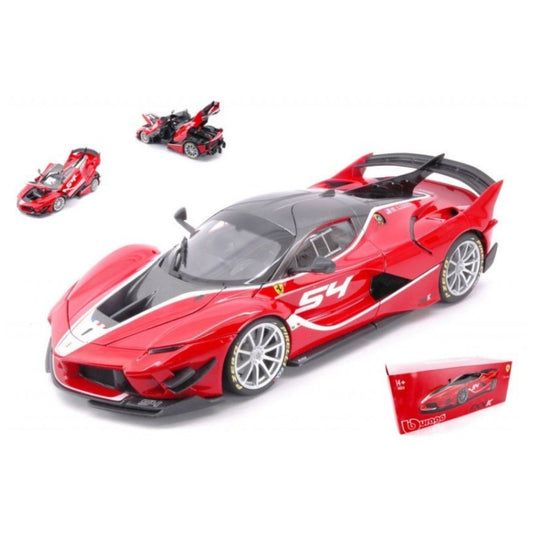 Ferrari Racing FXX K 1:24 In Metallo Burago 18-26301 - 4893993263011 - DarSaGiocattoli