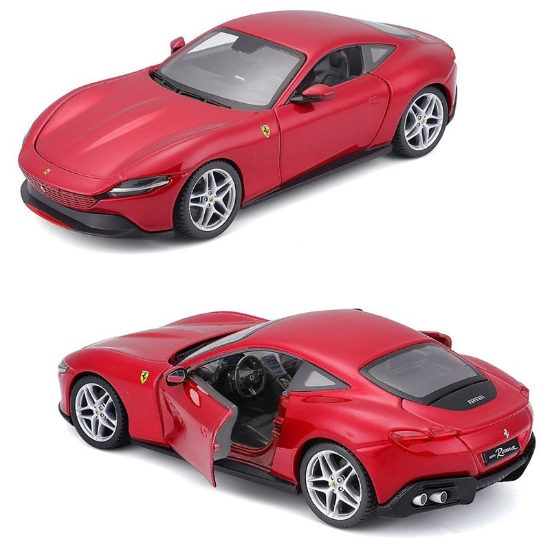 Ferrari Roma Scala 1:24 R&P Assortiti Burago 18 - 26029 - 4893993260294 - DarSaGiocattoli