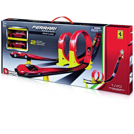 Ferrari R&P Dual Loop 1:43 Burago 18-31216 - 4893993312160 - DarSaGiocattoli
