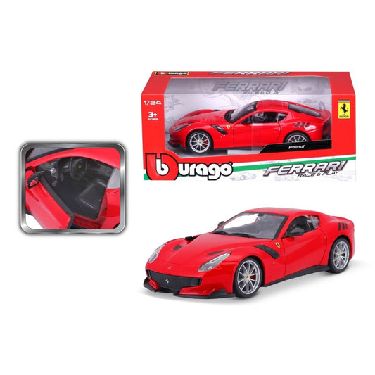 Ferrari R&P F12TDF 1:24 In Metallo Burago 18-26021 - 4893993260218 - DarSaGiocattoli
