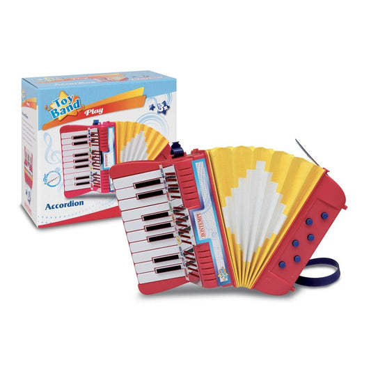 Fisarmonica Bontempi 17 Tasti 6 Bassi Con Tracolla 33 1780 Per Bambini - 0047663181431 - DarSaGiocattoli