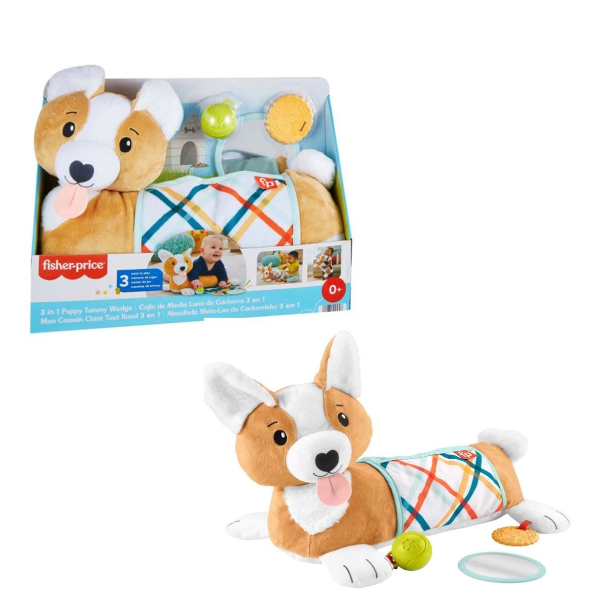 Fisher - Price Cuscino Tommy Time HJW10 - 0194735095896 - DarSaGiocattoli