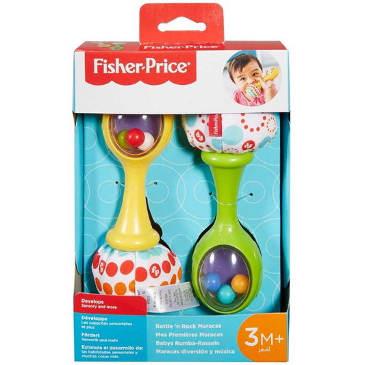 Fisher-Price Maracas Baby Scoperte BLT33 - 0746775371494 - DarSaGiocattoli