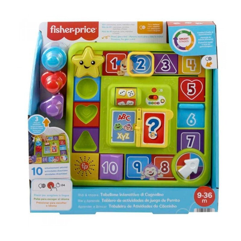 Fisher - Price Pannello Interattivo Cagnolino HRB69 - 0194735171996 - DarSaGiocattoli