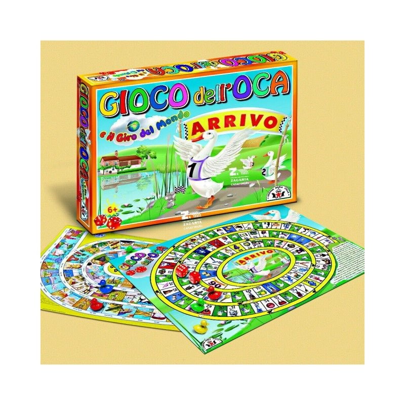 Gioca Dell’Oca Superlusso Arti Grafiche 075 - 8000888000750 - DarSaGiocattoli
