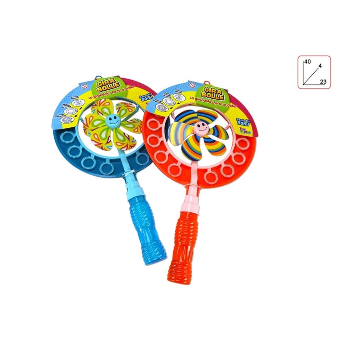 Girandola Con Bolle Di Sapone 110 ml Toys Garden 27386 Per Bambini - 8007632273866 - DarSaGiocattoli