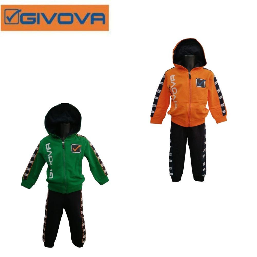 Givova Tuta Felpata Bambino 7471T00011 - 8058707501704 - DarSaGiocattoli