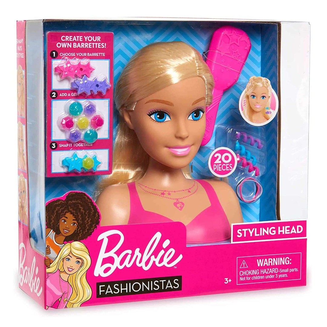 Barbie, Chariot de Nettoyage, avec Accessoires, 48 cm, pour Les Enfants dès 3 Ans, BAR47 Barbie, Chariot de Nettoyage, avec Accessoires, 48 cm, pour Les Enfants dès 3 Ans, BAR47