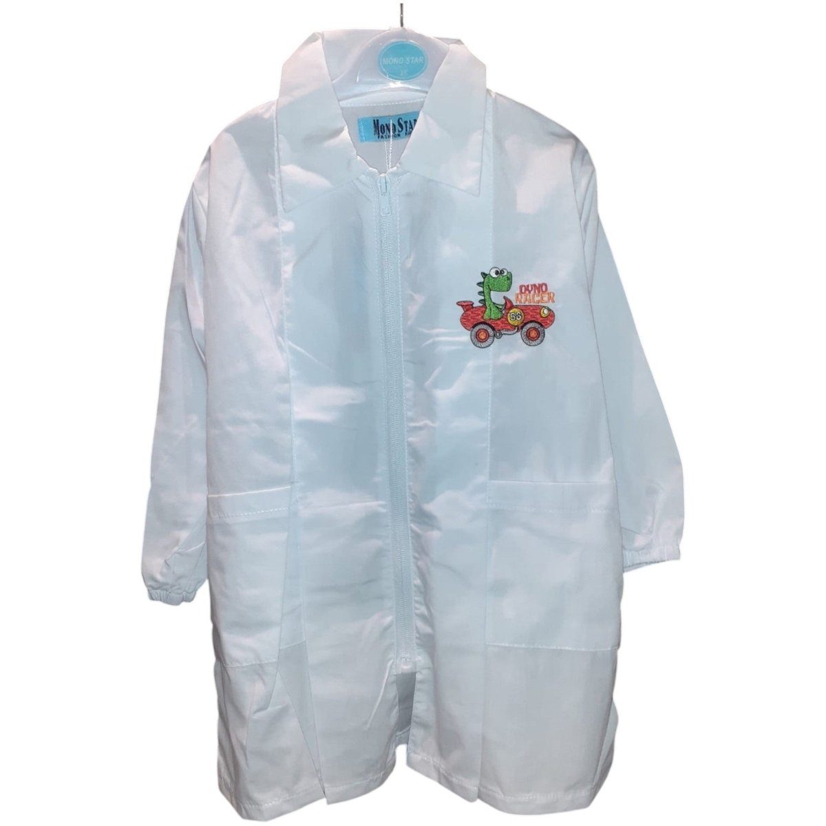 Grembiule Asilo Bambino Zip Bianco Mono Star F-3963 -  - DarSaGiocattoli