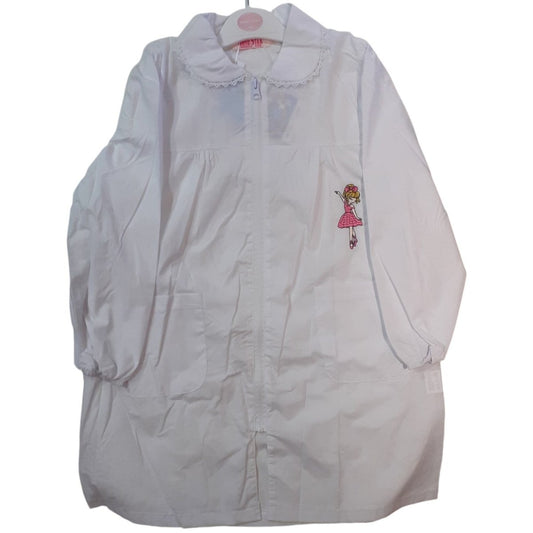 Grembiule Bambino Con Zip Bianco Mono Star F - 32006 - DarSaGiocattoli